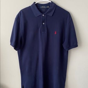 Polo Shirt, Ralph Lauren. Blue. Size M